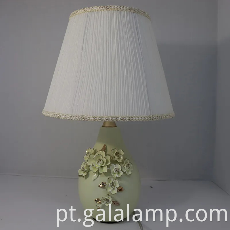 Lvin -de -mesa de cerâmica de ouro elegante para quarto e sala